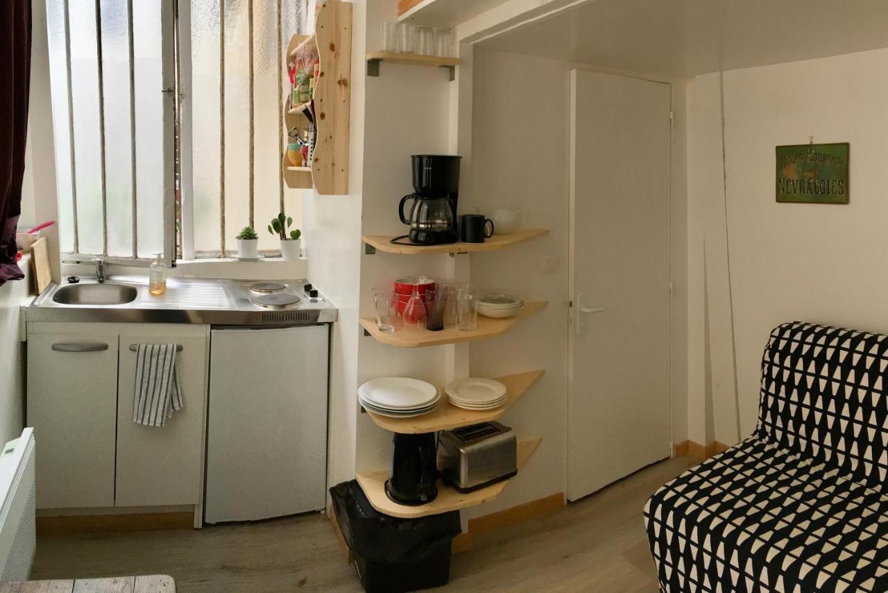 Maisonnette Studio Sur Cour París Exterior foto